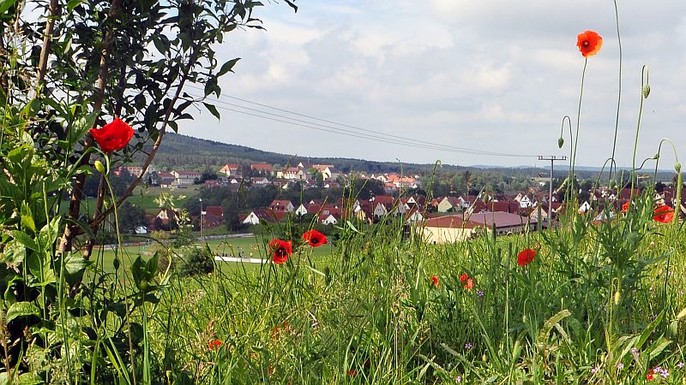 Blick auf Abenberg Blick auf Abenberg